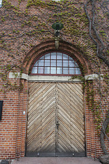 Image showing Door of the Hillerød church 2007