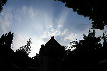 Image showing Farum church in Denmark