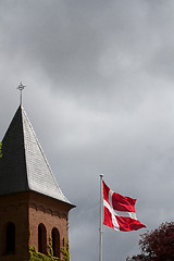 Image showing View from Hillerød town