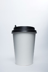 Image showing Paper cup with cap