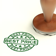 Image showing Best Price Stamp Showing Sale And Reductions