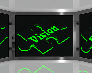 Image showing Vision On Screen Showing Predictions