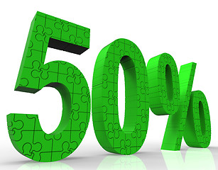 Image showing 50 Sign Shows Sales Discount And Promotions