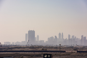 Image showing Panorama Dubai city