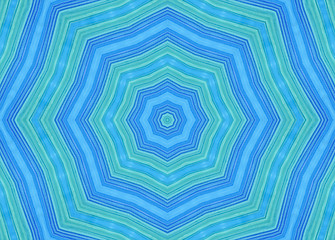 Image showing Bright color concentric pattern 