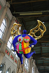 Image showing Guardian Angel, Main Station, Zurich HB, Switzerland