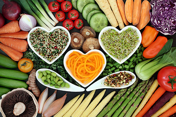 Image showing Healthy Super Food Selection