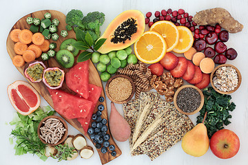 Image showing High Fibre Health Food