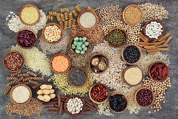 Image showing Dried Macrobiotic Diet Health Food