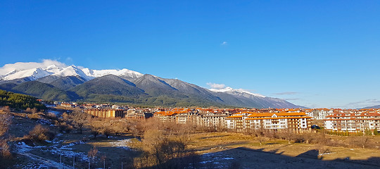 Image showing View of Bansko city