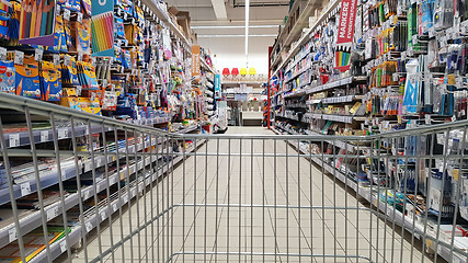 Image showing Stationer retail shop