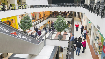 Image showing Shopping mall