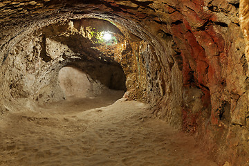 Image showing Underground city in Derinkuyu.