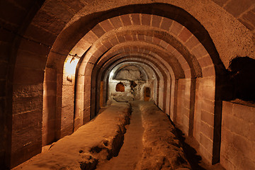 Image showing Underground city in Derinkuyu.