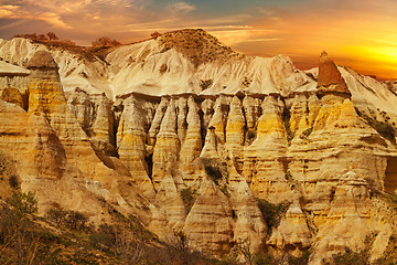 Image showing Love valley near Goreme, Turkey