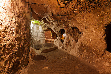 Image showing Underground city in Derinkuyu.