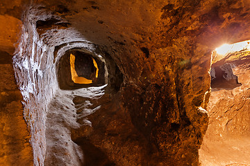 Image showing Underground city in Derinkuyu.