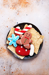 Image showing christmas cookies