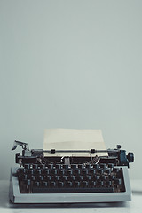 Image showing old typewriter on the table