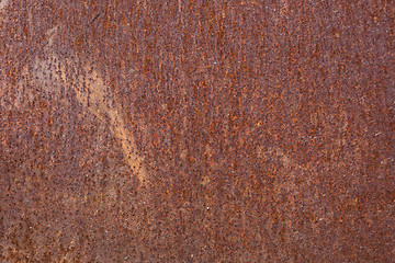 Image showing old rusty metal sheet