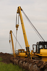 Image showing construction of the pipeline