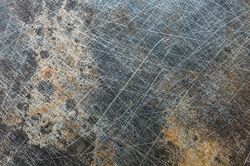 Image showing Metal grunge background