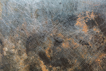 Image showing Metal grunge background