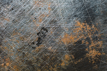 Image showing Metal grunge background