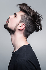 Image showing Professional studio portrait of young handsome man