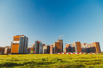 Image showing Under construction residential complex New Okkervil