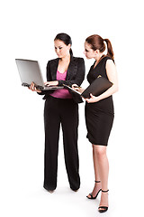 Image showing Working businesswomen