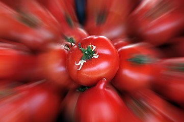 Image showing tomatoes background