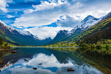 Image showing Beautiful Nature Norway.