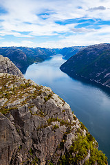 Image showing Preikestolen or Prekestolen