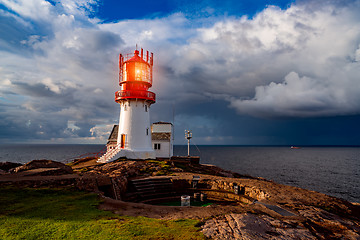 Image showing Lindesnes Fyr Lighthouse, Norway