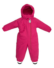 Image showing Childrens snowsuit fall