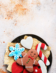 Image showing christmas cookies