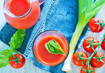 Image showing tomato juice