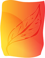 Image showing Leaf illustration