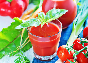 Image showing vegetable juice