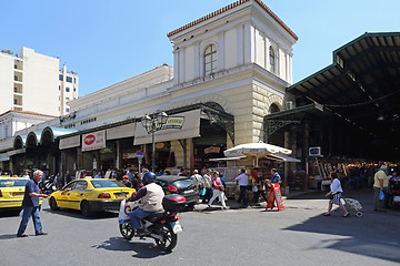 Image showing Central Market in Athens