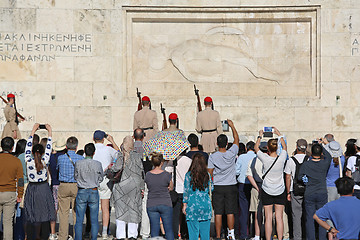 Image showing Athens Changing Guard