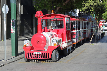 Image showing Tourist Train Athens