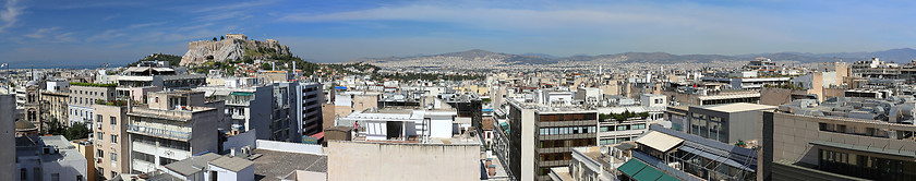 Image showing Panorama Athens