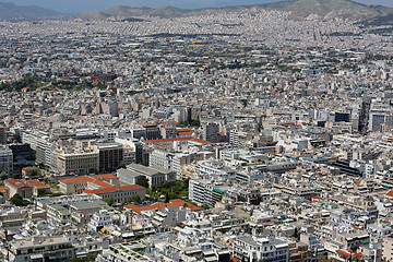 Image showing Athens Aerial