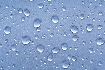 Image showing Shiny Water Droplets