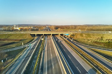 Image showing Highway with low traffic