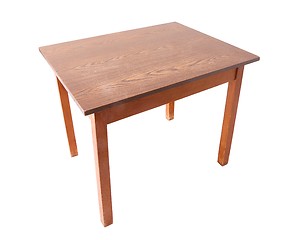 Image showing Small Wooden Tabble