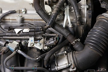 Image showing Car Engine Detail