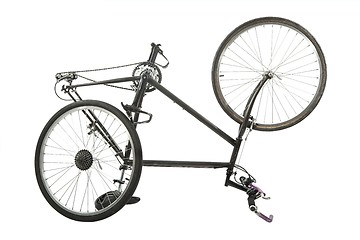 Image showing Bicycle on white